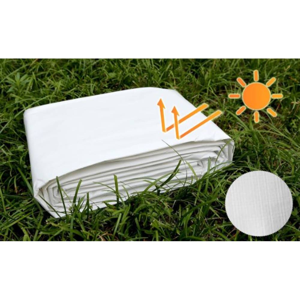 Prelata impermeabila 3 x 4m, 185g/mp alba Prelata impermeabila 3 x 4m, 185g/mp alba