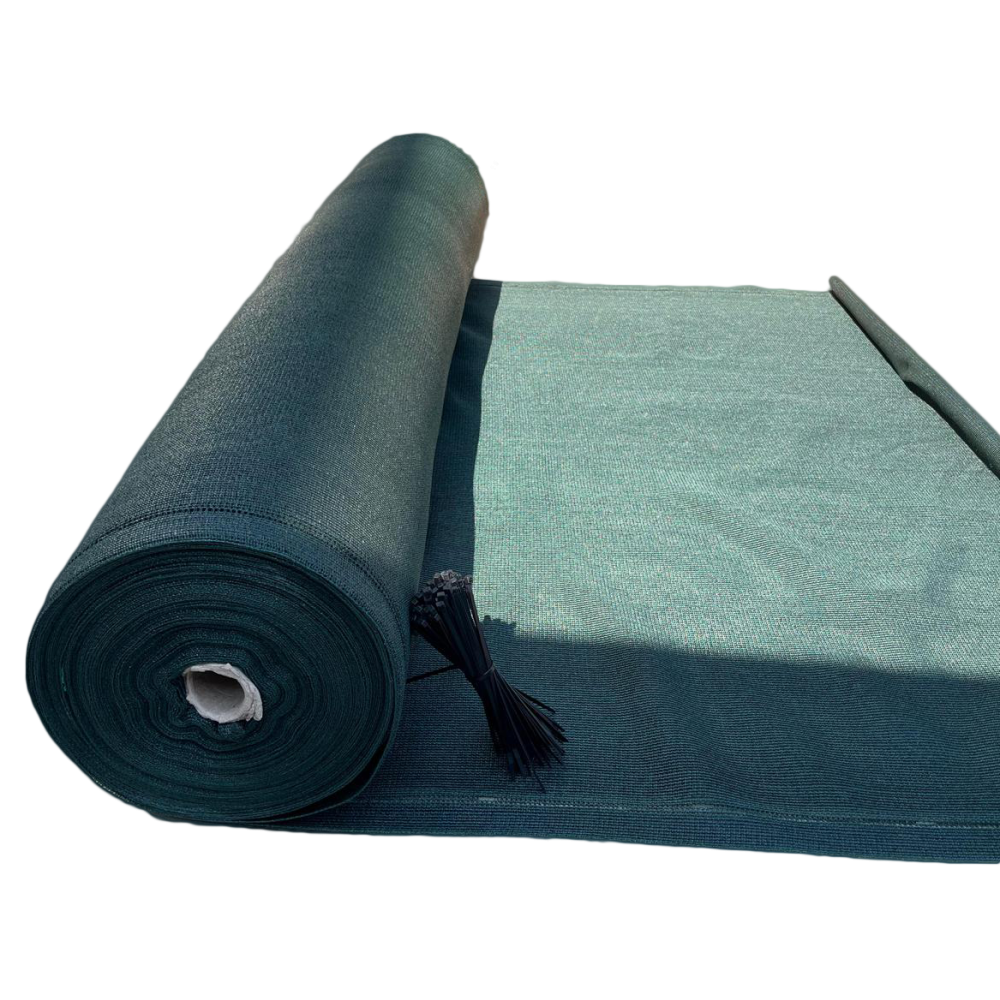 Plasa umbrire 95% ochiuri de prindere, 2m latime x 80m L Plasa umbrire 95% ochiuri de prindere, 2m latime x 80m L