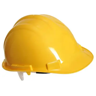 Casca de protectie santier/ casca constructii, galbena