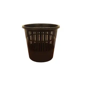 Cos de birou din plastic negru 10 L