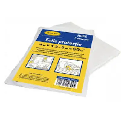 Folie zugravit/ protectie VENUS DSH, HDPE, 4X5m (20 m), 6 microni