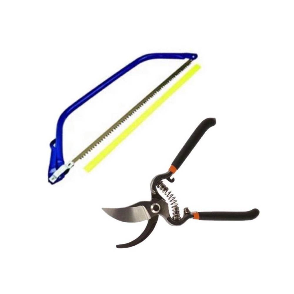 Fierastrau Coarba, 455mm + Foarfeca pentru Pomi, vita de vie Fierastrau Coarba, 455mm + Foarfeca pentru Pomi, vita de vie