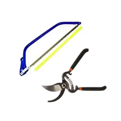 Fierastrau Coarba, 455mm + Foarfeca pentru Pomi, vita de vie