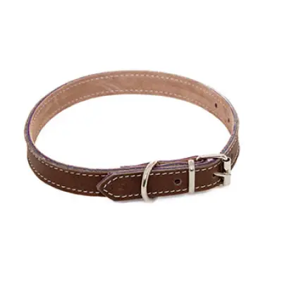 Zgarda / Curea din piele pentru caini 2 m
