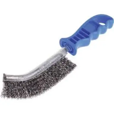 Perie din sarma de otel semiluna pentru gratar