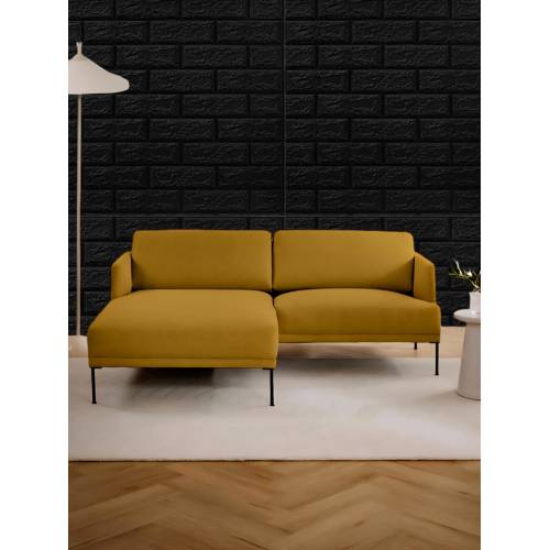 Tapet 3D autoadeziv, 70x77cm, imitatie caramida, Negru, 10buc/set