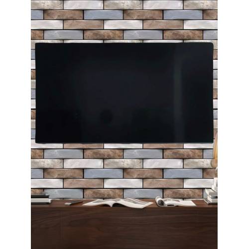 Tapet 3D autoadeziv, imitatie marmura,30x30cm, Gri, Maro, Bej, 10buc/set