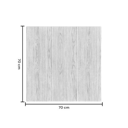 Tapet 3D autoadeziv, 70x70cm, Gri inchis, 10buc/set