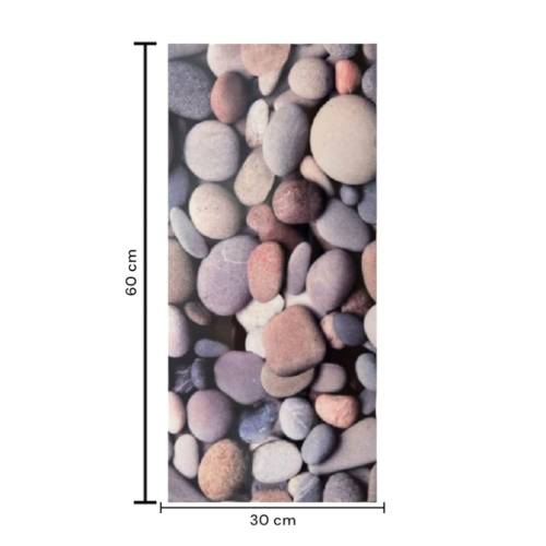 Tapet 3D autoadeziv, 60x30cm PVC, imitatie marmura, Multicolor, 10buc/set