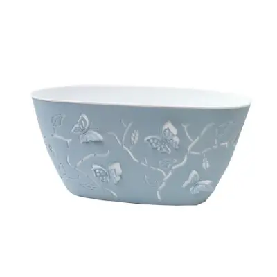 Jardiniera exterior / interior, 3D cu fluturi 4.11 litri, blue nr 1