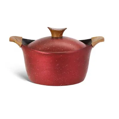 Oala cu capac Neoklein, diametru 20 cm, 2.1 L, aluminiu turnat, invelis anti-aderent