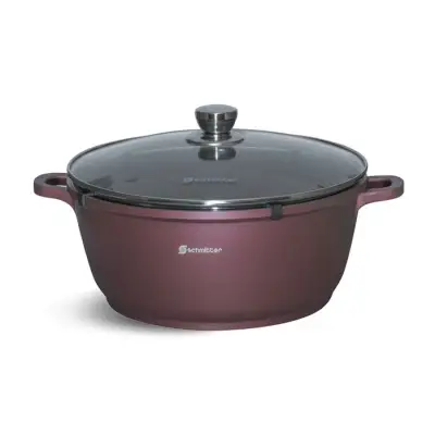 Oala cu capac Schmitter 3.5 L , 24 cm , al turnat ceramic