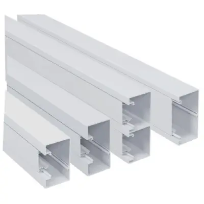 Canal cablu PVC 20x10 mm, 2 metri liniari