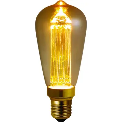 Bec LED SMD Tub lumina calda ST64 2.5W/200lm/2000k E27