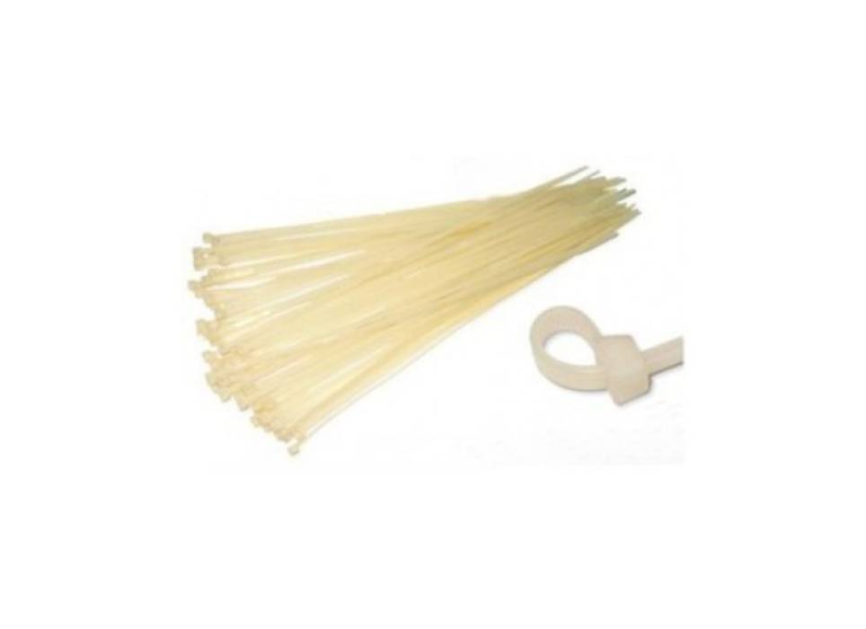 Coliere Albe 150X2.5 100 Buc/Pg