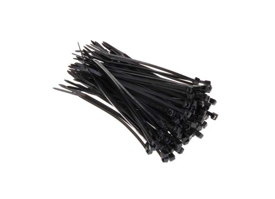 Coliere Negre 200X2.5, 100 Buc/Pg