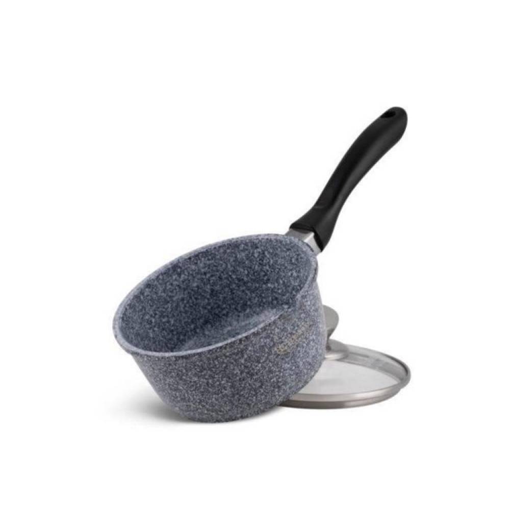 Edenberg Cratita 1.3L cu coada aluminiu granit cu capac Edenberg Cratita 1.3L cu coada aluminiu granit cu capac