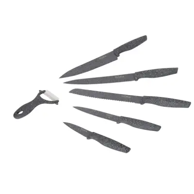 Cutite bucatarie gri 6 piese