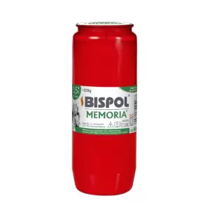 Candela rezerva Memoria WO8c rosu 192 ore, Bispol 520 grame