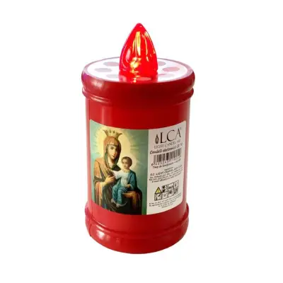 Candela electronica din plastic, Rosie