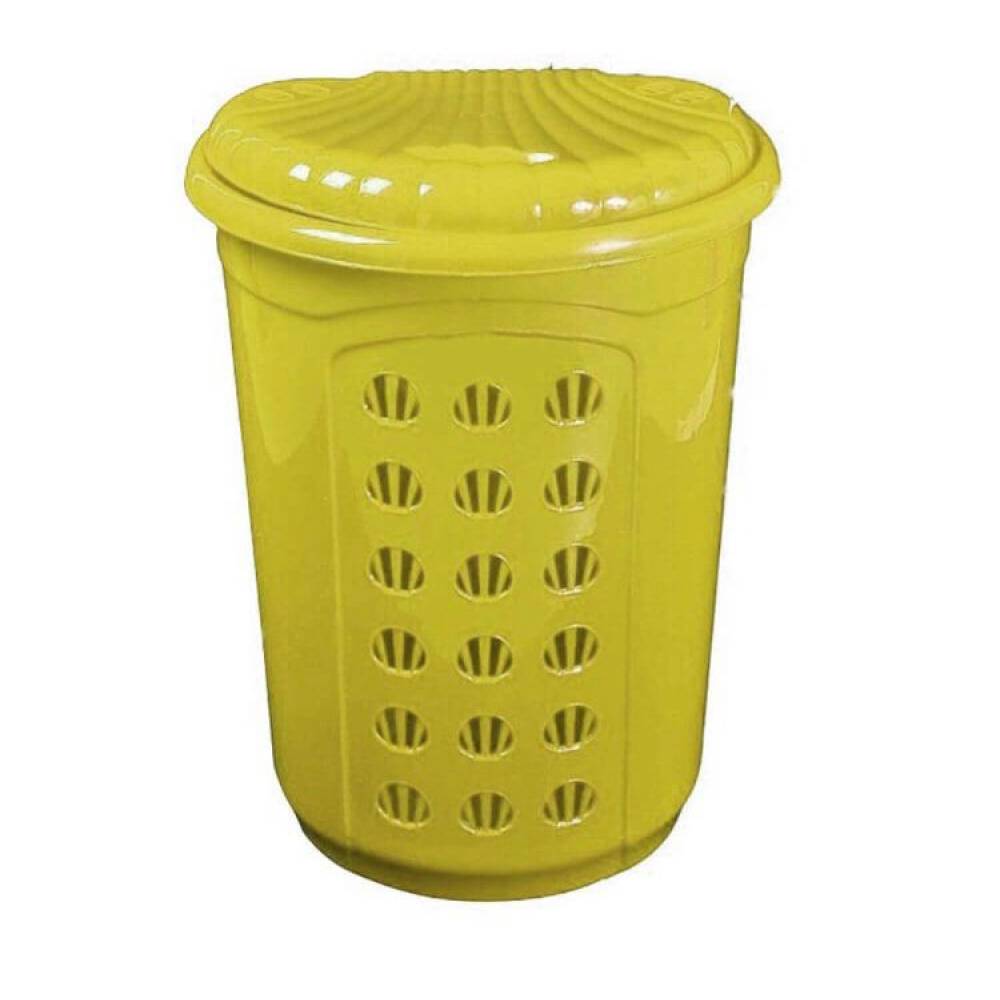 Cos de Rufe STERK Scoica 54L, 46x36x54 cm, Plastic Galben Cos de Rufe STERK Scoica 54L, 46x36x54 cm, Plastic Galben