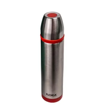 Termos inox, capac functie pahar, buton antiscurgere, capacitate 0.5 L