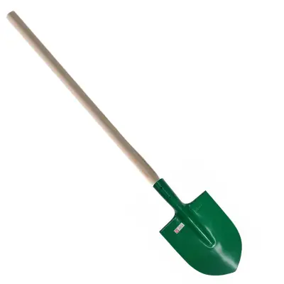 Cazma din otel 40cm, Verde cu coada