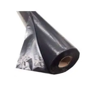 Folie neagra mulcire antiburuieni 15 microni, 1.2m x 1000 m