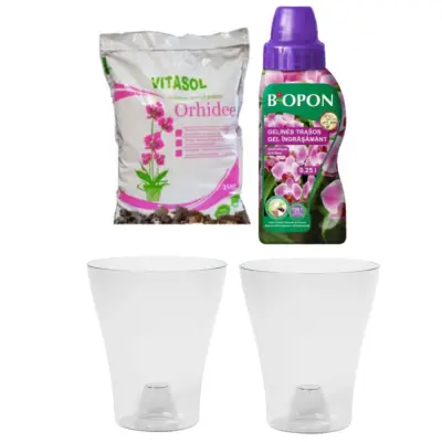 Pachet intretinere/ plantare orhidee