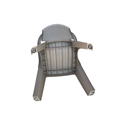 Scaun pentru gradina Ratan INFINITY Crem, 61x60x81cm