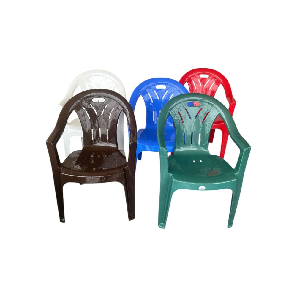 Scaun gradina din plastic maro Scaun gradina din plastic maro