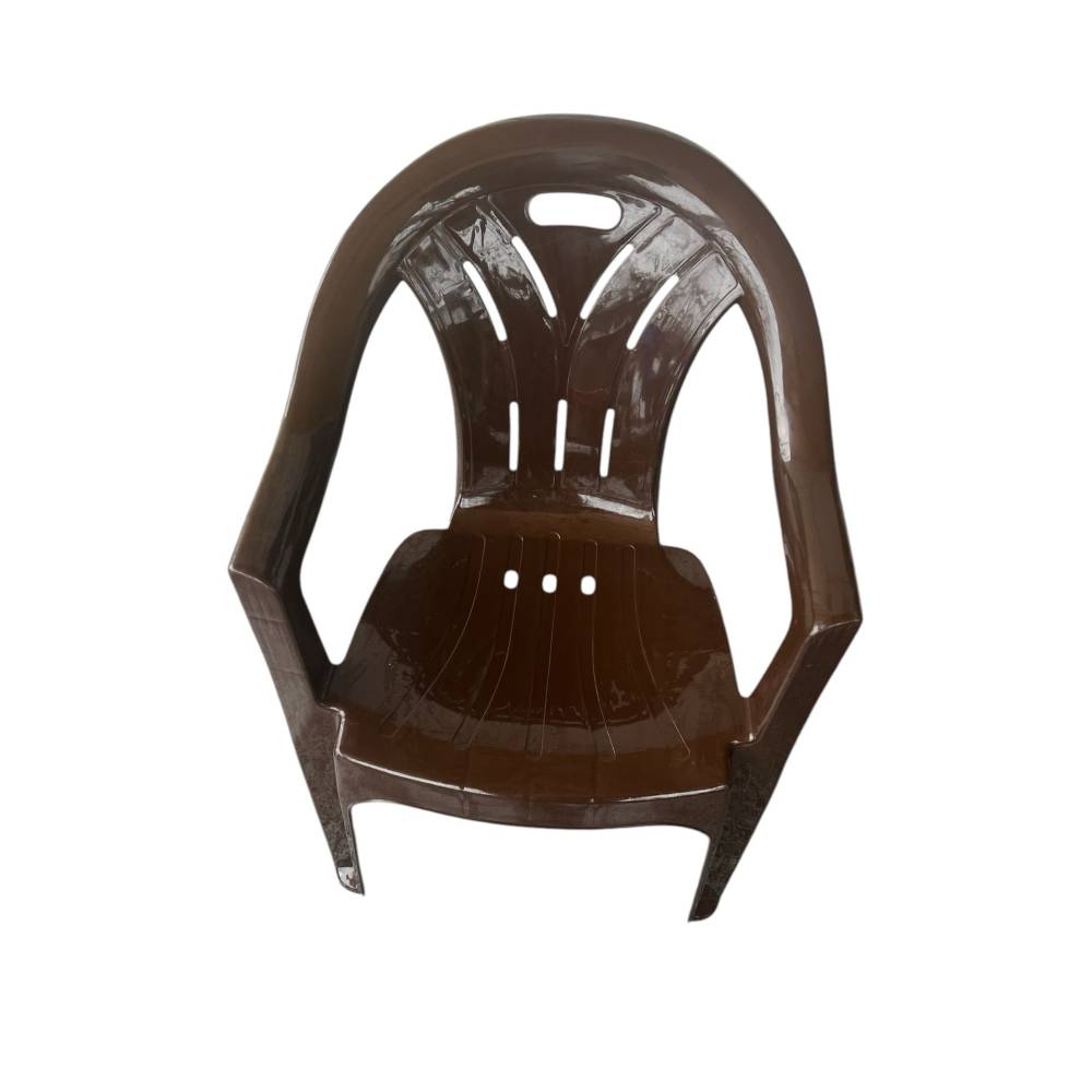Scaun gradina din plastic maro Scaun gradina din plastic maro