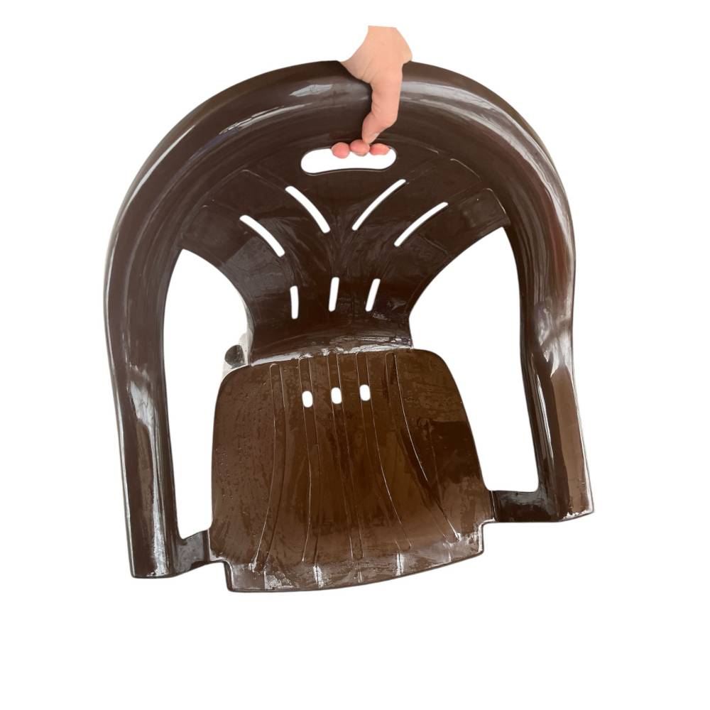 Scaun gradina din plastic maro Scaun gradina din plastic maro