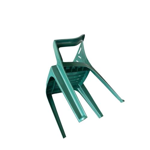 Scaun gradina verde, plastic, set 6 bucati Scaun gradina verde, plastic, set 6 bucati