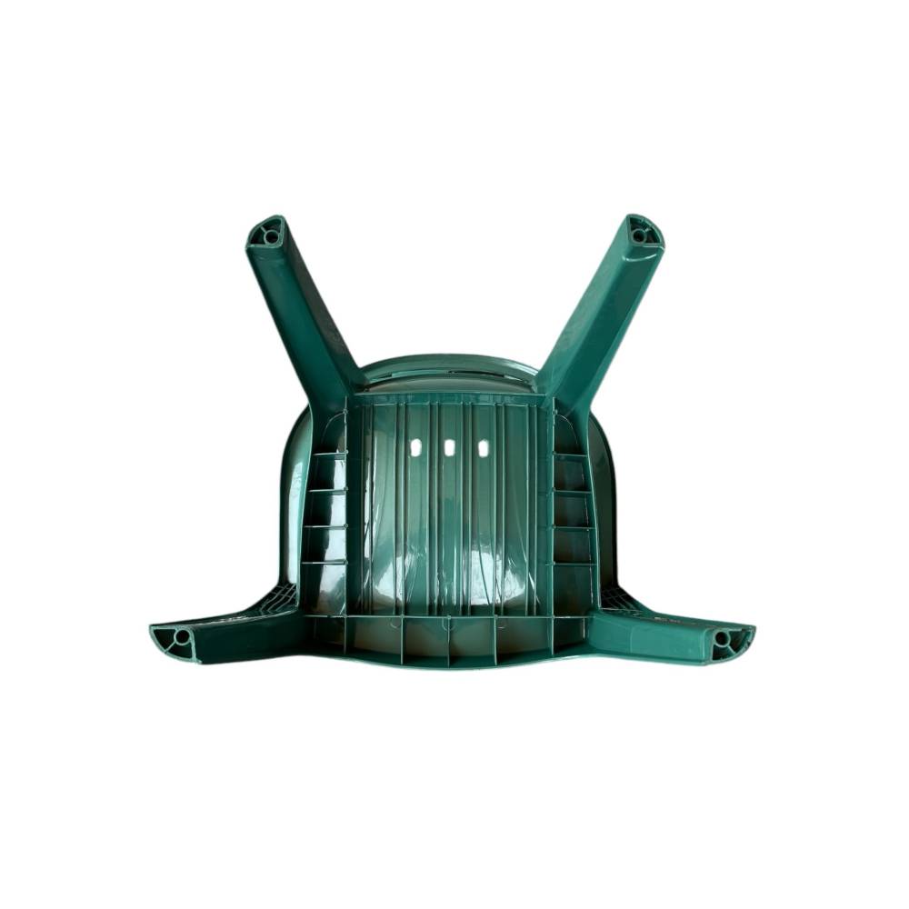 Scaun terasa din plastic verde Scaun terasa din plastic verde