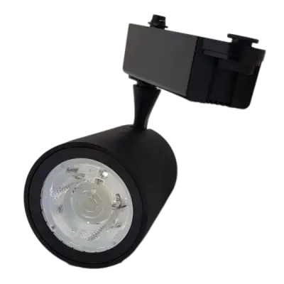 Spot Sina Negru 30W=300W, 6000K, lumina rece