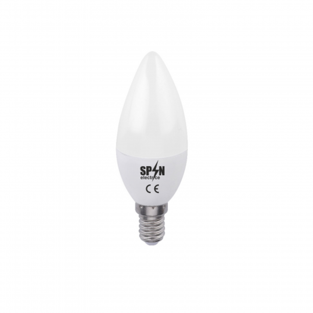 Bec Bl Led Lumanare E14, model C35, 5W=45W, 6400K, lumina rece Bec Bl Led Lumanare E14, model C35, 5W=45W, 6400K, lumina rece