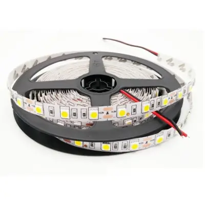 Banda LED 12V, lumina calda 60LED/m, IP20 - rola 5m