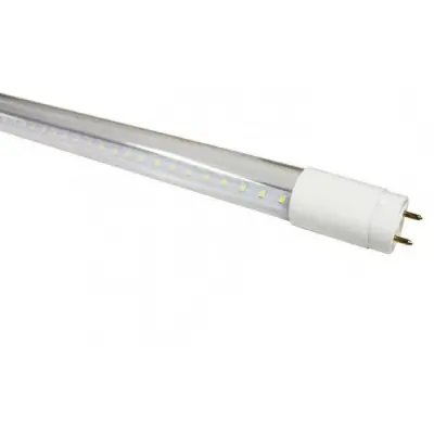 Tub LED Transparent, model T8, 18W=36W, 6400K, lumina rece, 1800lm, 1198 mm