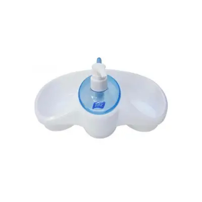 Dispenser Sapun Lichid/Detergent cu 2 compartimente