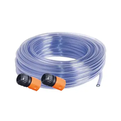 Furtun gradina (apa) silicon 1/2, rola 50 metri cu mufe