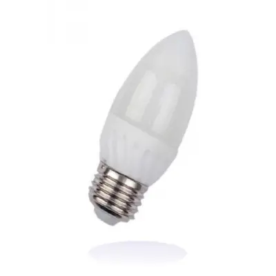 Bec Bl Led Lumanare E27, model C35, 5W=45W, 2700K, lumina calda