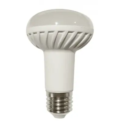 Bec Led E27, model R63, 9W, 6400K, lumina rece