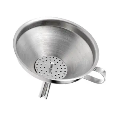 Palnie inox cu sita 13 cm