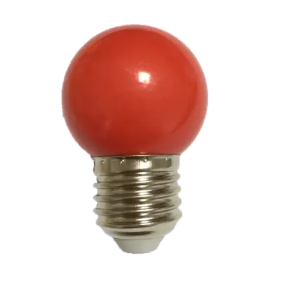 Bec LED G45 Lumina Rosie 1W