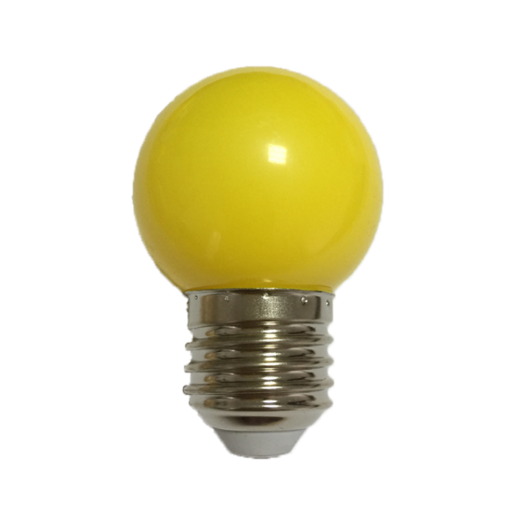 Bec LED G45 Lumina Galbena 1W Bec LED G45 Lumina Galbena 1W