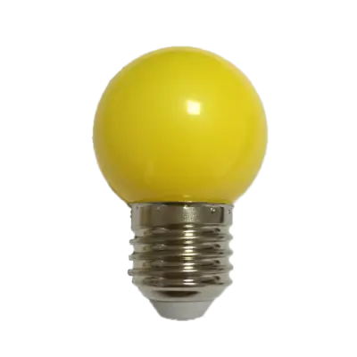 Bec LED G45 Lumina Galbena 1W