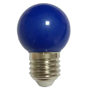 Bec LED G45 Lumina albastra 1W