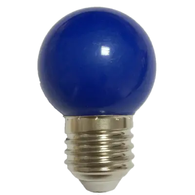 Bec LED G45 Lumina albastra 1W