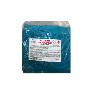 Sulfat de cupru, piatra vanata,pentru stropire pomi fructiferi, vita de vie si legume , 500 g